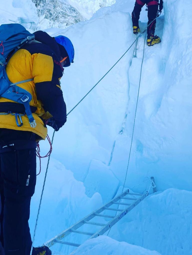 He was doing the climb to raise money for Spinal Cord Injuries Australia.