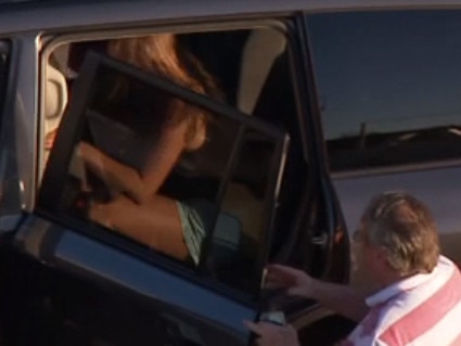 The mother and daughter arrived in Sydney on Monday night. Picture: Sky News