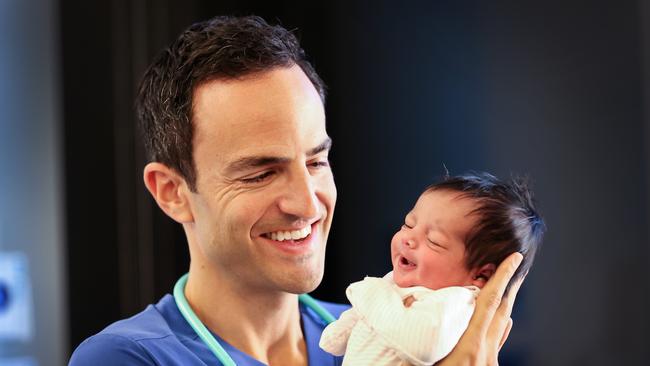 Dr Golly (Dr Daniel Golshevsky) is a Melbourne-based pediatrician. Picture: David Caird