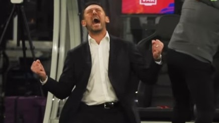 Tony Popovic was overcome after the World Cup win.