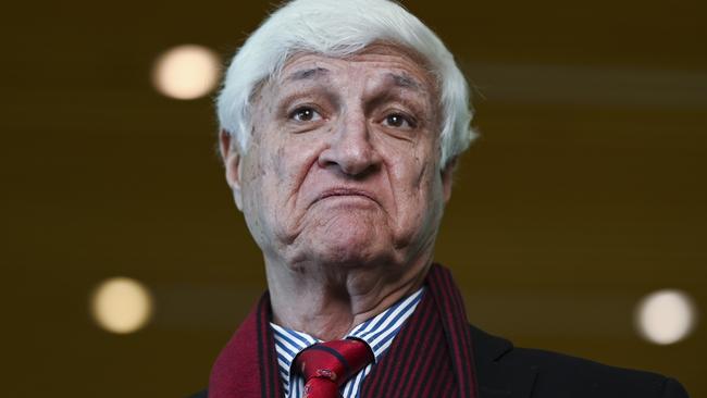 Maverick MP Bob Katter will be immortalised in a portrait honour his 50-plus years of political service. Picture: NewsWire / Martin Ollman