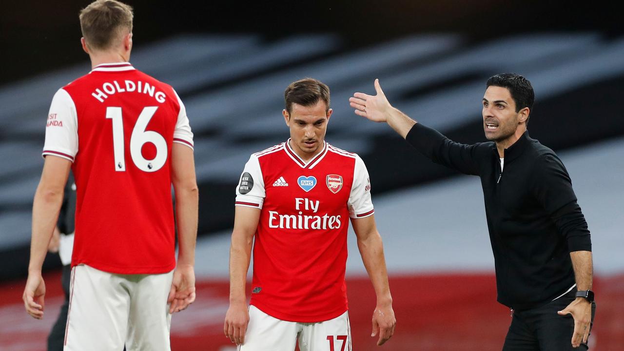 Epl 2020 Premier League News Arsenal Mikel Arteta Rob Holding Arsenal Vs Tottenham