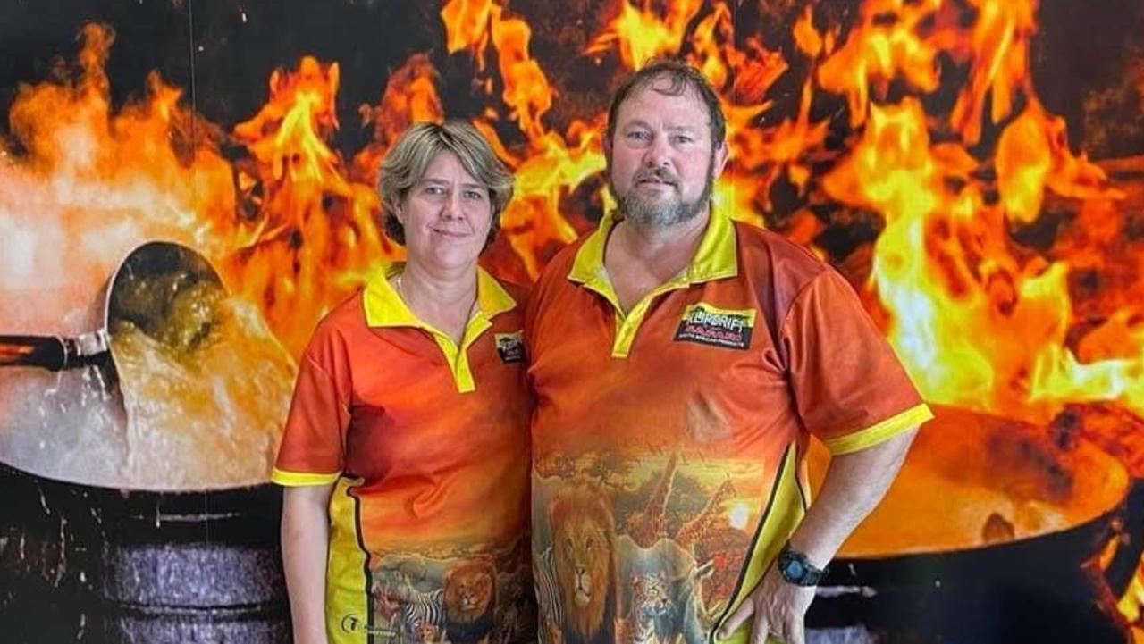 Potjie Pot owners Jakob Vogel and Wilma Vogel.