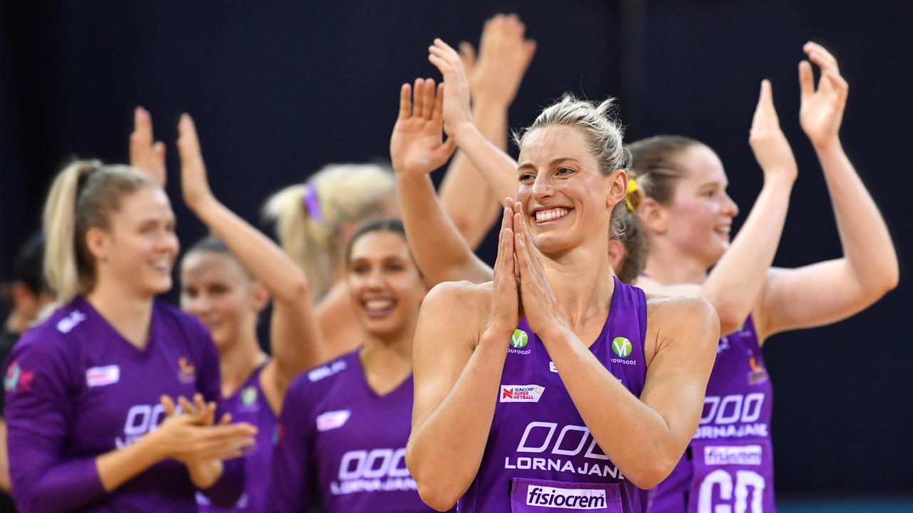 Laura Geitz and the Firebirds are really on a roll now. Picture: AAP