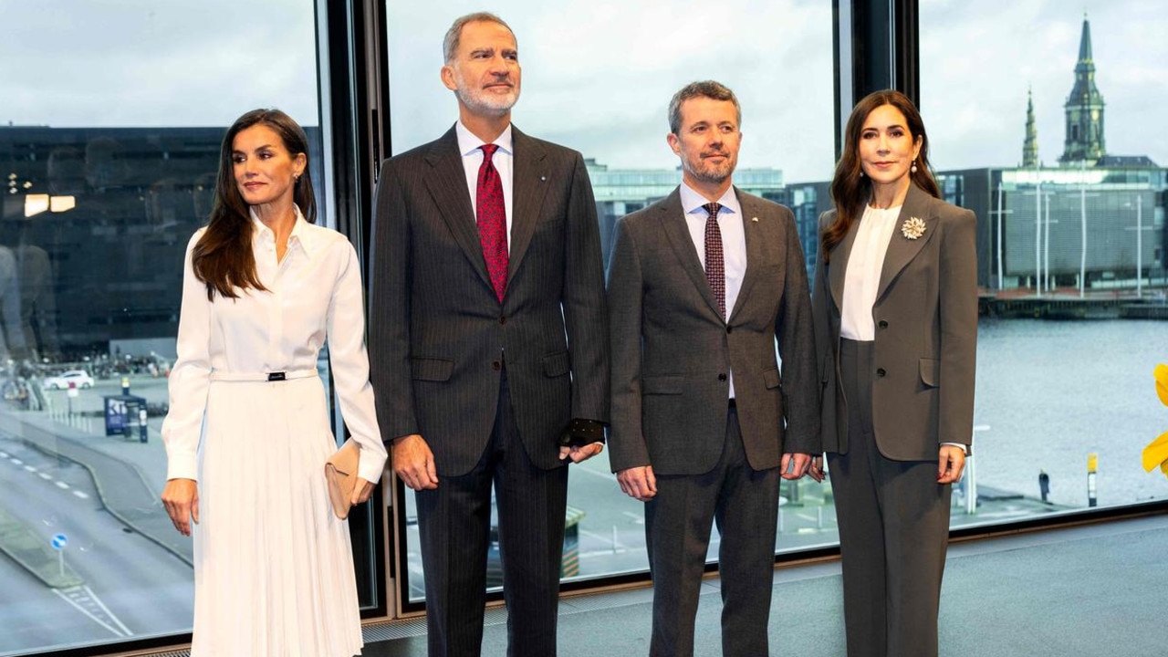 The couple hosted the King and Queen of Spain in Copenhagen this week. Picture: AFP