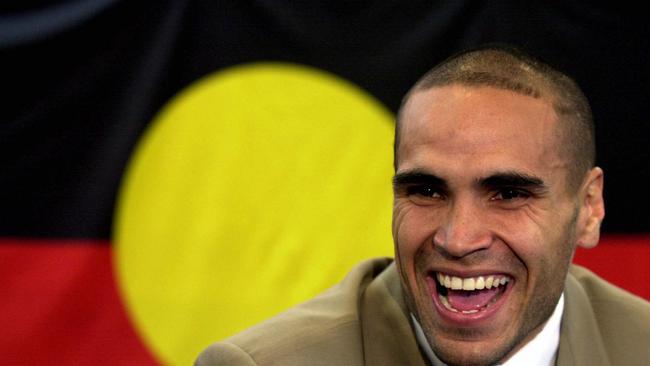 Anthony Mundine announces his next fight at the /Horden /Pavlion. PicGregg/Porteous sport boxing headshot alone Aug 2000