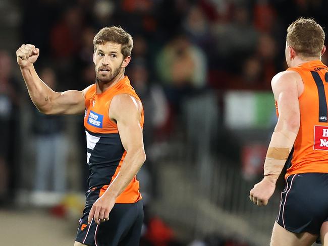 GWS Giant Callan Ward has paid $4,866,000 for a renovated 1920s home in North Bondi. Picture: Getty Images