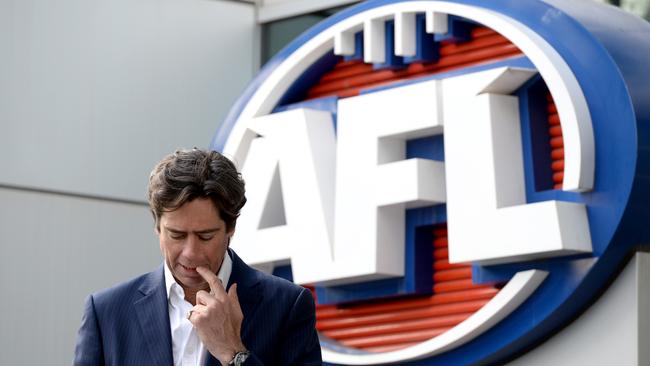 FAL CEO Gillon McLachlan. Picture: Andrew Henshaw/NCA NewsWire