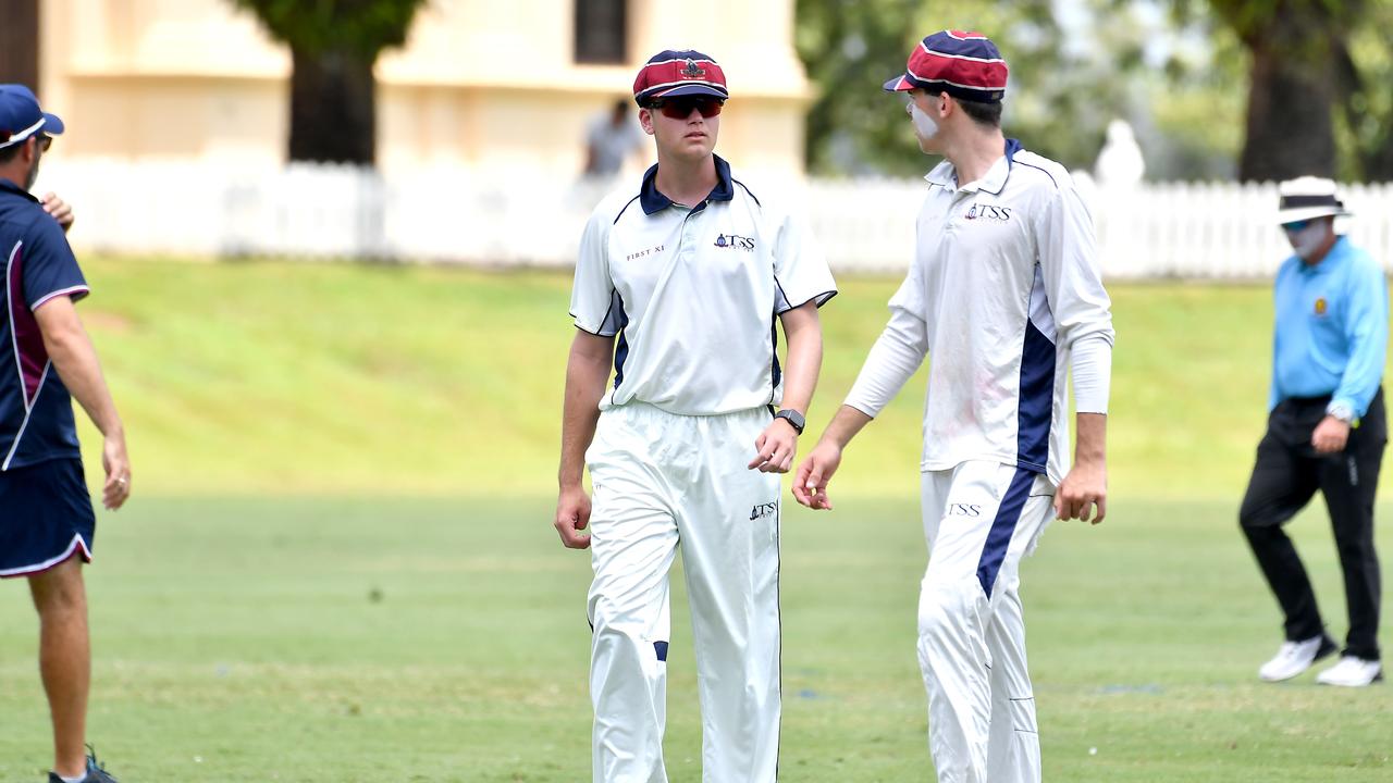 GPS First XI match between Nudgee College and TSS.