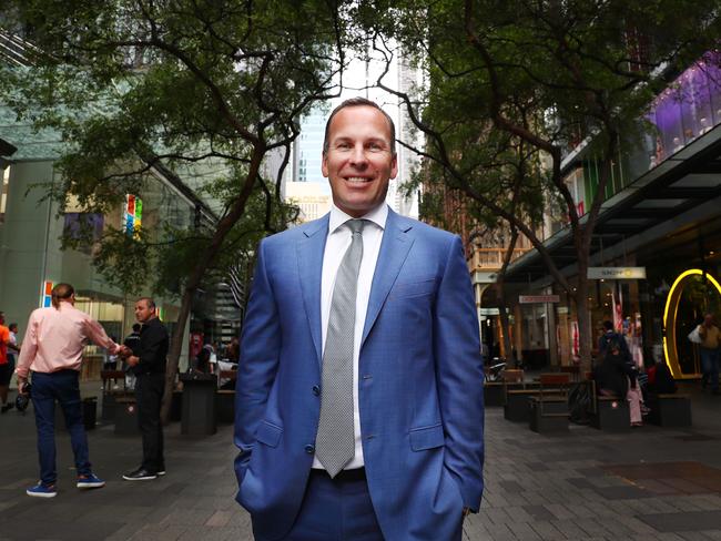 5/12/18: Washington H Soul Patts CEO Todd Barlow in Sydney. John Feder/The Australian.