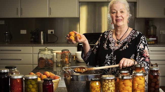 Sally Wise in her kitchen at Molesworth. Picture: Chris Kidd