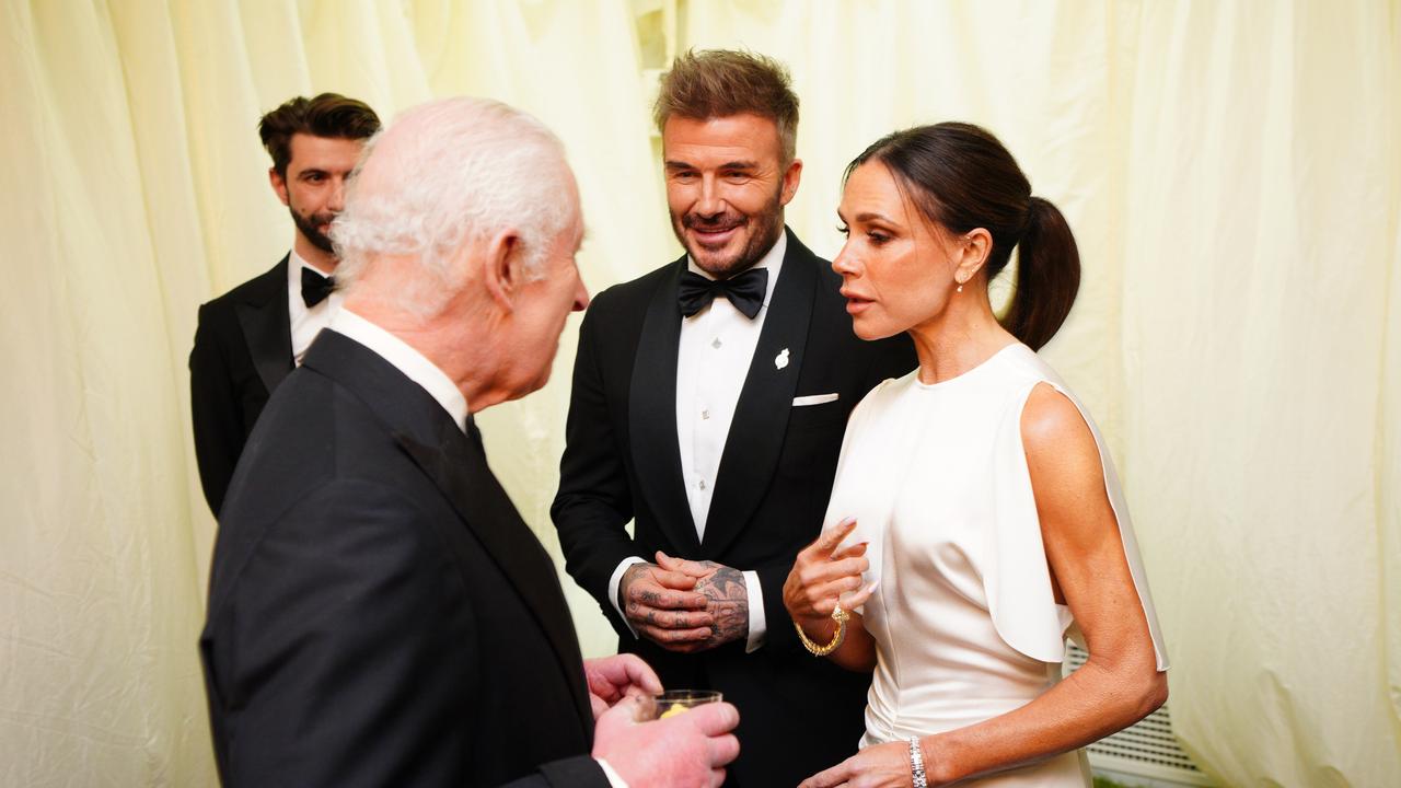 Meanwhile, the royal family/Beckham love-in has chugged along. Picture: Ben Birchall - WPA Pool/Getty Images