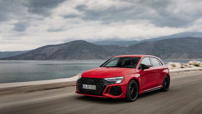 A bit tasty: the Audi RS 3 Sportback