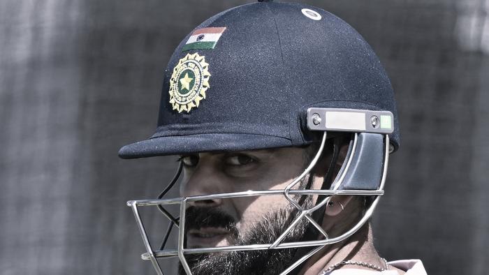 Indiaâ€™s Virat Kohli prepares to bat during a practice session at the Optus Stadium in Perth on November 20, 2024, ahead of first cricket Test between Australia and India. (Photo by SAEED KHAN / AFP) / -- IMAGE RESTRICTED TO EDITORIAL USE - STRICTLY NO COMMERCIAL USE --