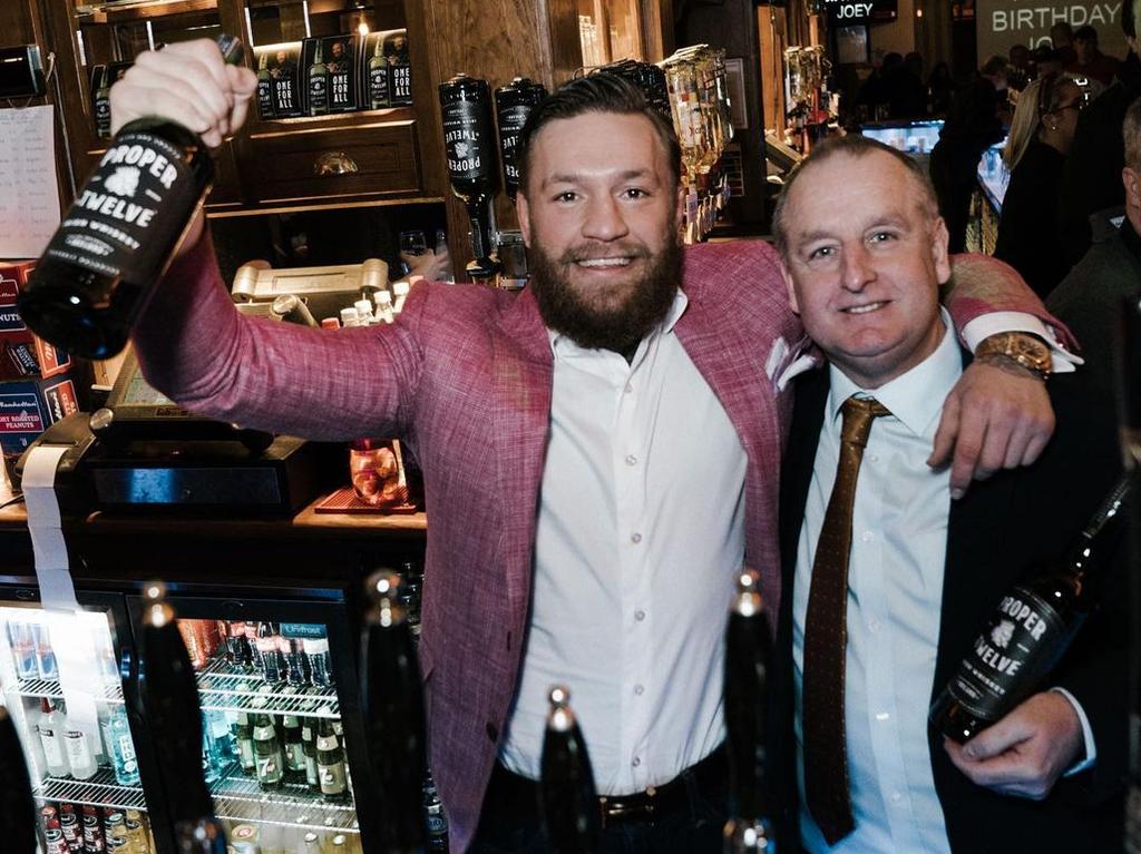 McGregor made nine figures from the sale of his whiskey company.