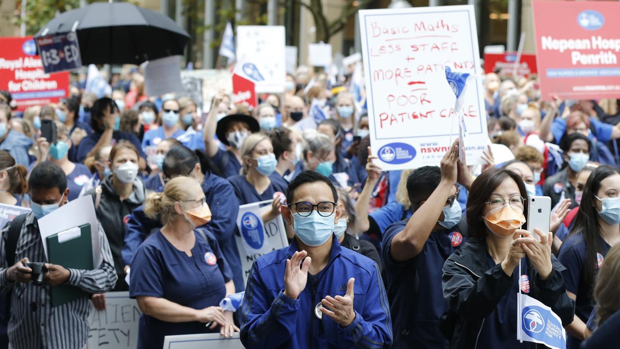 NSW: des amendes de 55 000 $ pourraient mettre fin à «l’année de la grève» pour le personnel de première ligne