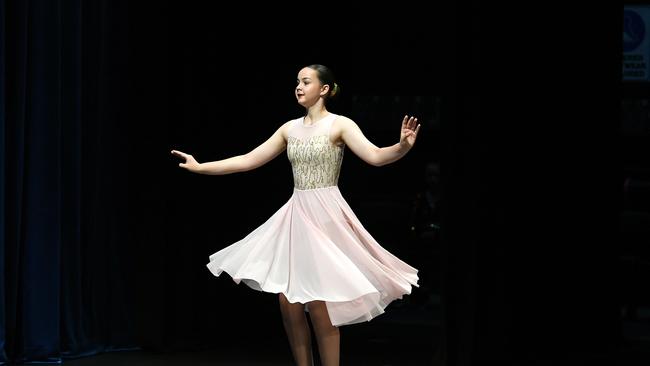 Age 13 to 18 Tap-Slow or Waltz Solo. Margot Tillack. Picture: Shae Beplate.