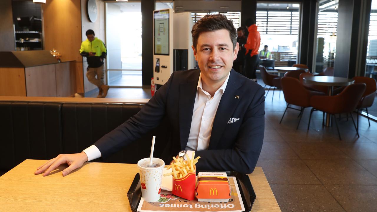 McDonalds Australia boss Antoni Martinez. Picture: John Feder