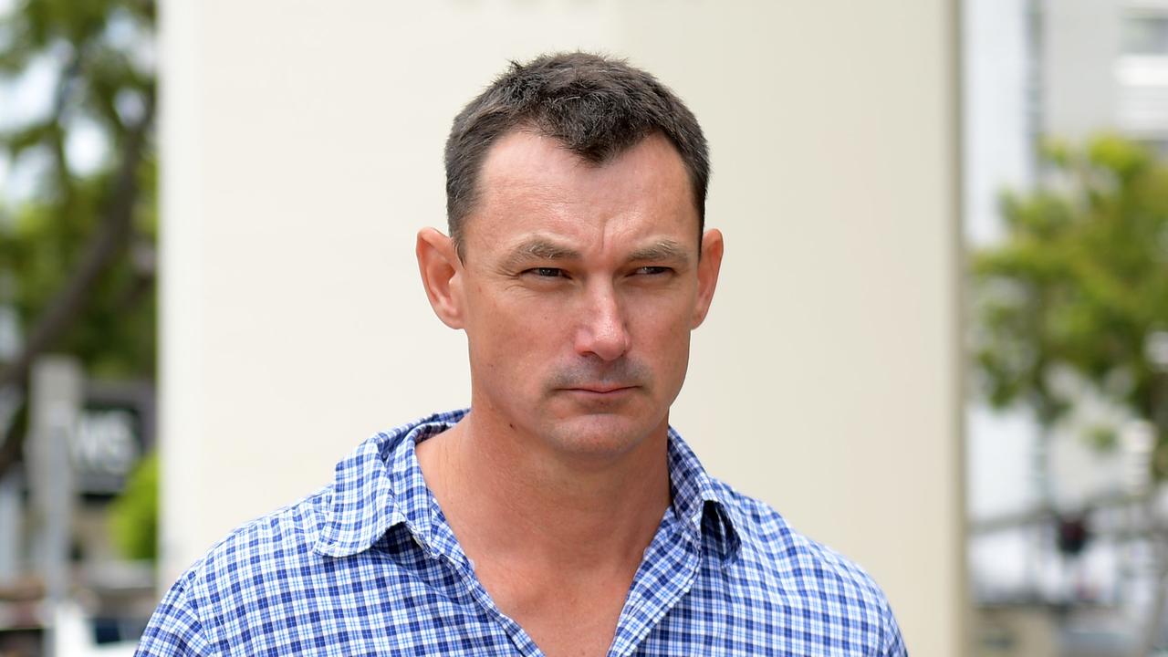 Remote Helicopter pilot Michael Keith Burbidge leaves Darwin Local Court. Picture: (A)manda Parkinson