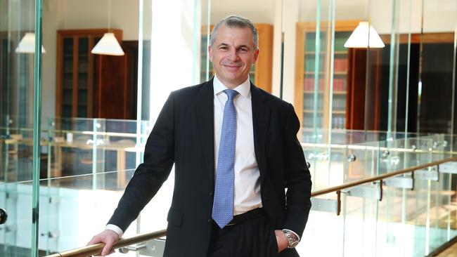 Paul Jenkins, Global CEO, Ashurst, at the lawfirm’s offices in Sydney. Picture: Britta Campion