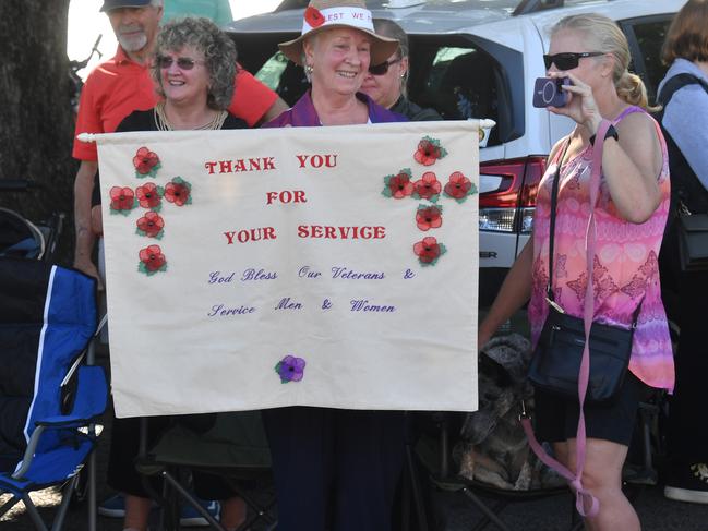 Anzac Day 2025. Strand parade in Townsville. Picture: Evan Morgan