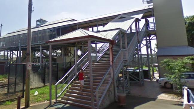 Susan M Hall, 56, allegedly exposed herself to a young family at St Marys train station. She will fight the charges. Picture: Google.