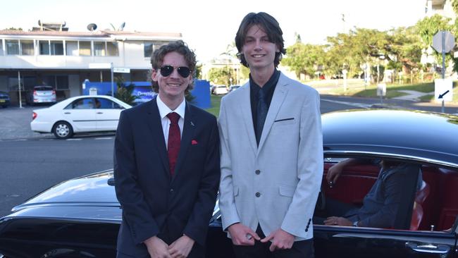 Dan and Torin at the Maleny State High School formal on November 16, 2022. Picture: Sam Turner