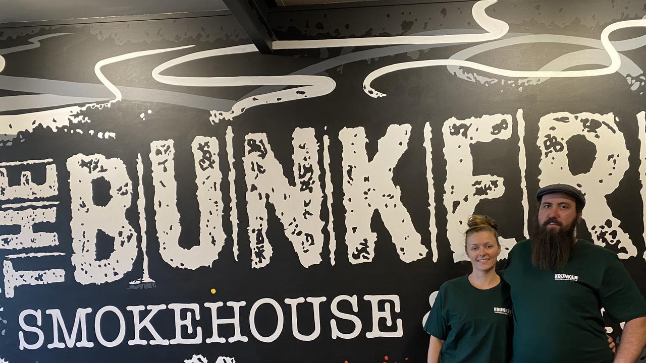 Jarrod and Lauren Dangley, owners of The Bunker and now Grace and Whiskers.