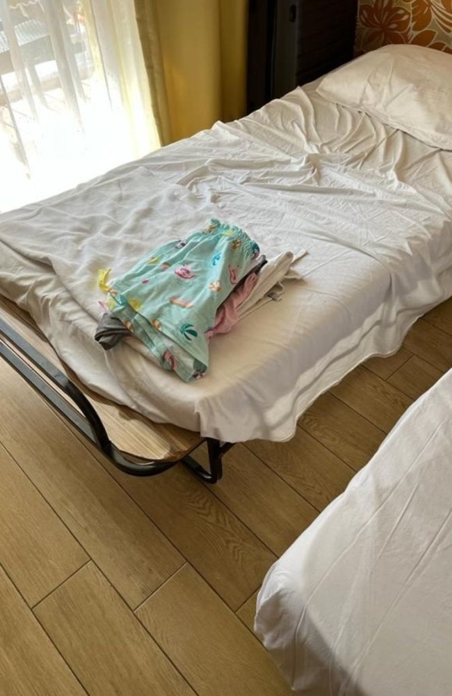 The mum who has back problems said she was forced to sleep on a ‘piece of wood’. Picture: MEN Media/Australscope