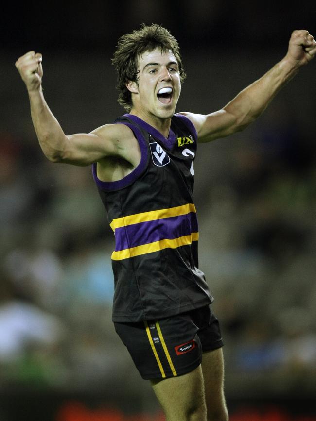 The Magpies feared Sidebottom’s heroics would make him a top-10 pick.