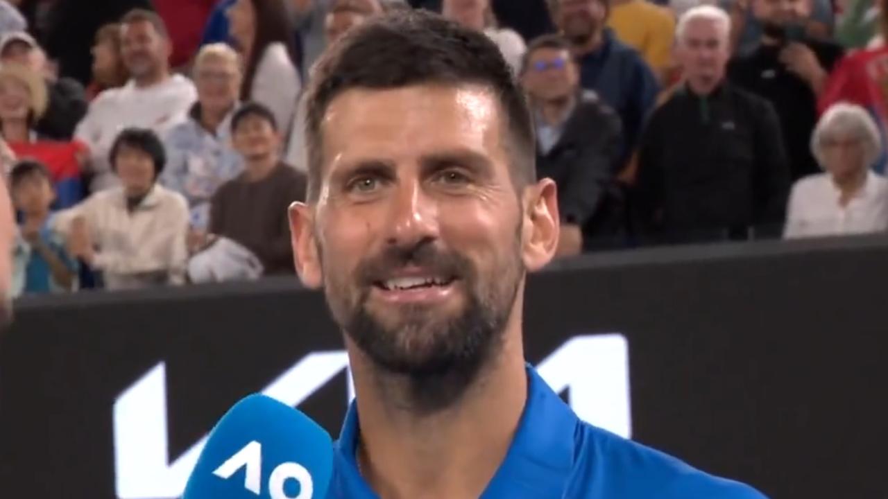 Djokovic silences heckler with six-words