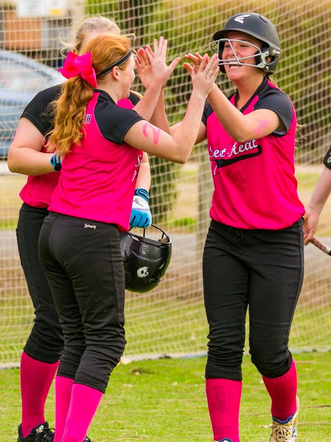 The Sweet Heat under-15s softball team from Stanhope Gardens completed their threepeat of Australia Cup and also competed in three grand finals at Australia day carnival last month.