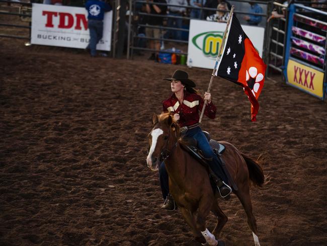 All the action at the sold-out 50th iteration of the Noonamah Tavern and Rodeo. Picture: Pema Tamang Pakhrin