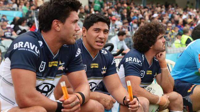 Jason Taumalolo spent plenty of time on the bench (Photo by Ashley Feder/Getty Images)