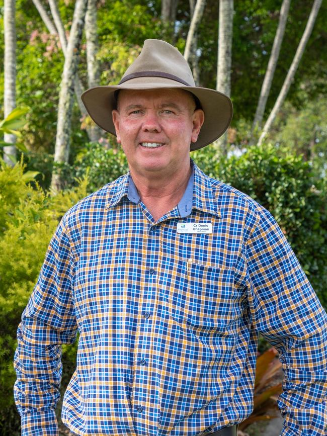 Fraser Coast deputy mayor Denis Chapman.