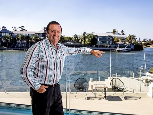 ### ON HOLD - MUST SEE Gold Coast Bulletin only Please check with Picture Editor before use ##Bookmaker Laurie Bricknell at his Gold Coast property.  Picture: Jerad Williams