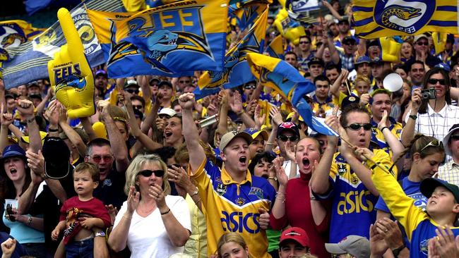 Parramatta Eels fans have had plenty to cheer about during the club’s 30 years at Parramatta Stadium.