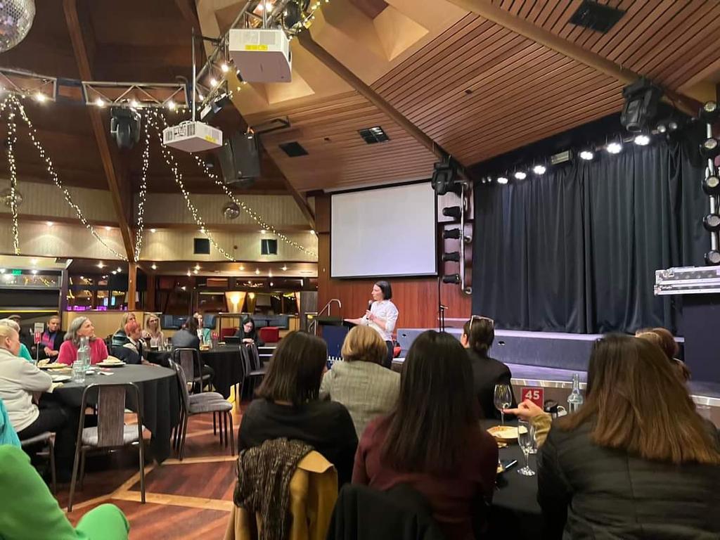 Liberal Party Upper House leader, Nicola Centofanti at the Women's Council meeting at the Arkaba Hotel. Picture: Facebook