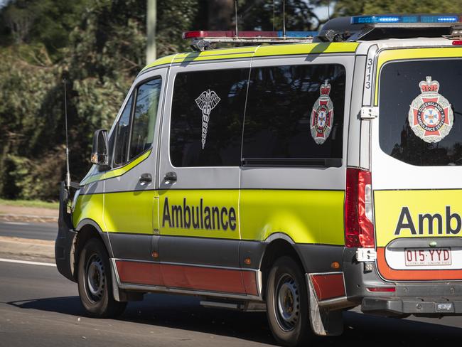 Car rolls, woman trapped in hwy crash