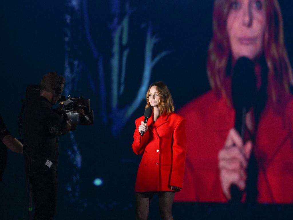 Stella McCartney hailed the King’s contribution to the environment. Picture: Getty Images