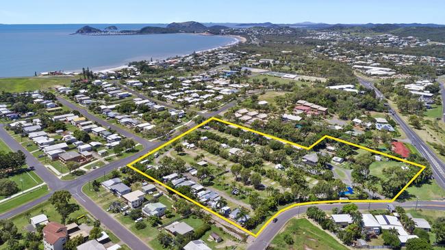 The Poinciana Tourist Park at Cooee Bay has been listed for sale.