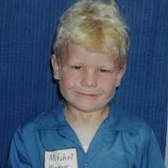 Mitchell as a child. Picture: Supplied