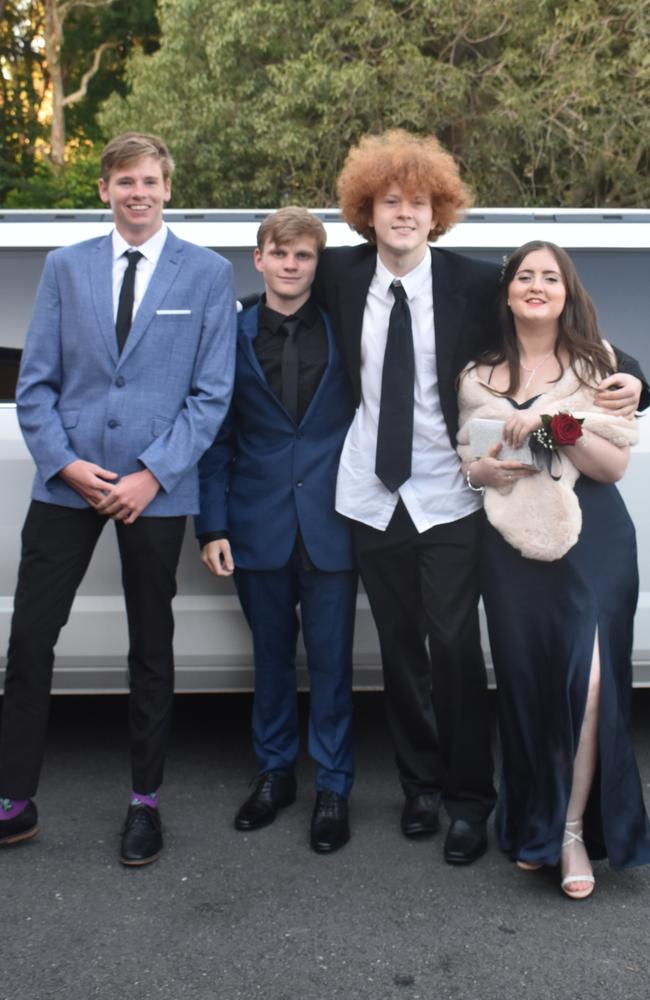 St Teresa's Catholic College students arriving at their 2022 graduation ceremony. Picture: Eddie Franklin