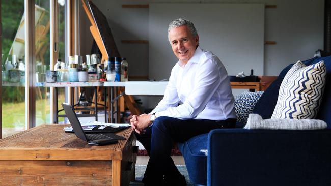 Telstra CEO Andy Penn working from home in times of COVID-19 has announced a series of measures to help cash-strapped Australians.