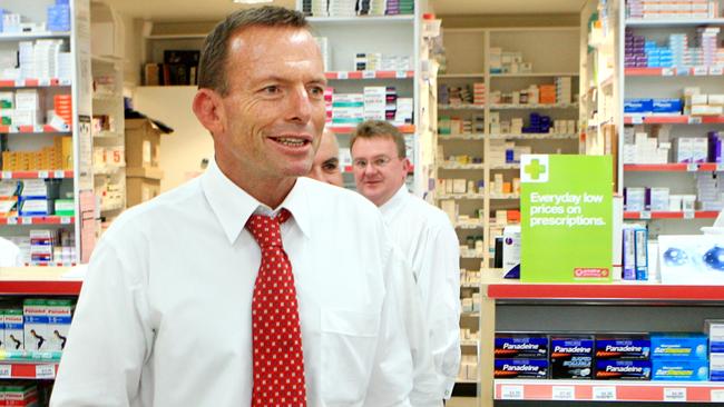 Then prime minister Tony Abbott attempted to tackle pharmaceutical prices in 2014.