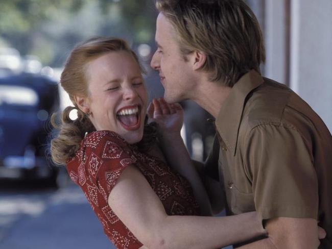 No chemistry: Ryan Gosling and Rachel McAdams did not get along in the film The Notebook.