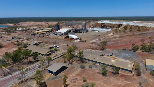 The Thalanga Zinc Project west of Charters Towers.