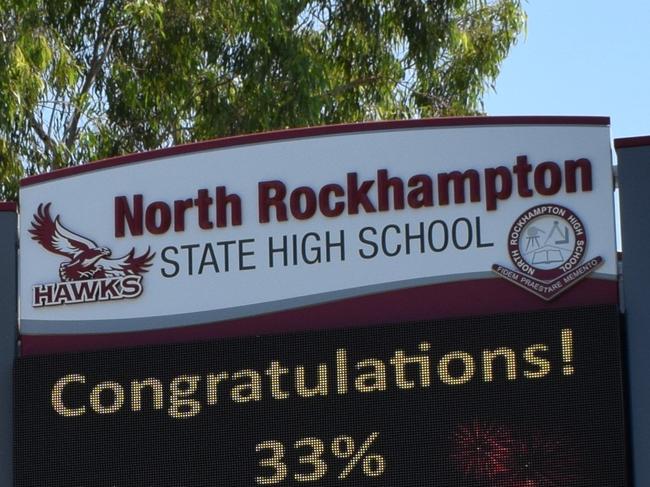 SAFETY FIRST: Principal of North Rockhampton State High School Janet Young was pleased to see traffic lights being installed at the corner of Berserker and Simpson Streets.