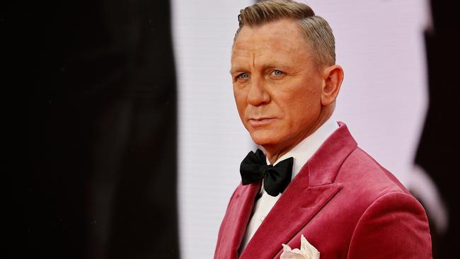 Daniel Craig poses on the red carpet. Picture: Tolga Akmen / AFP