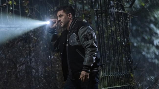 Tom Hardy as Eddie Brock.